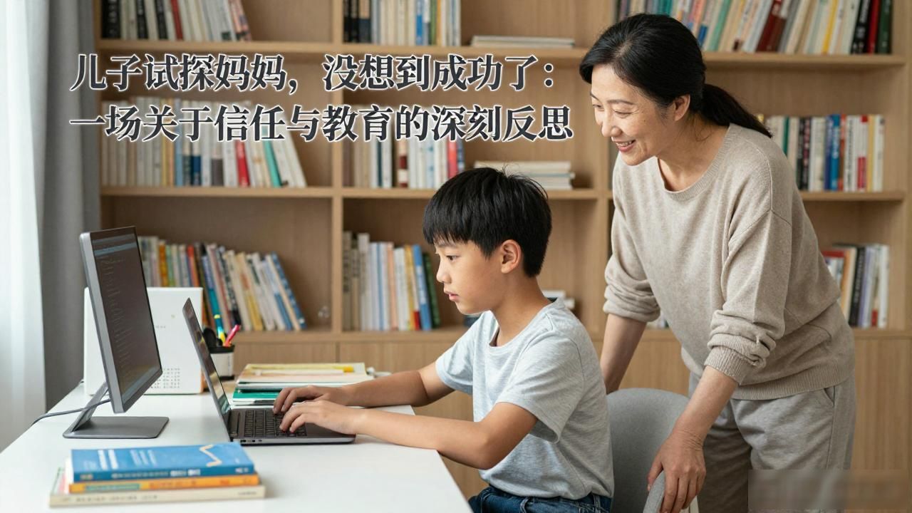 想到儿子心里好难受_儿子试探妈妈,没想到成功了_试探想到儿子没成功妈妈怎么办